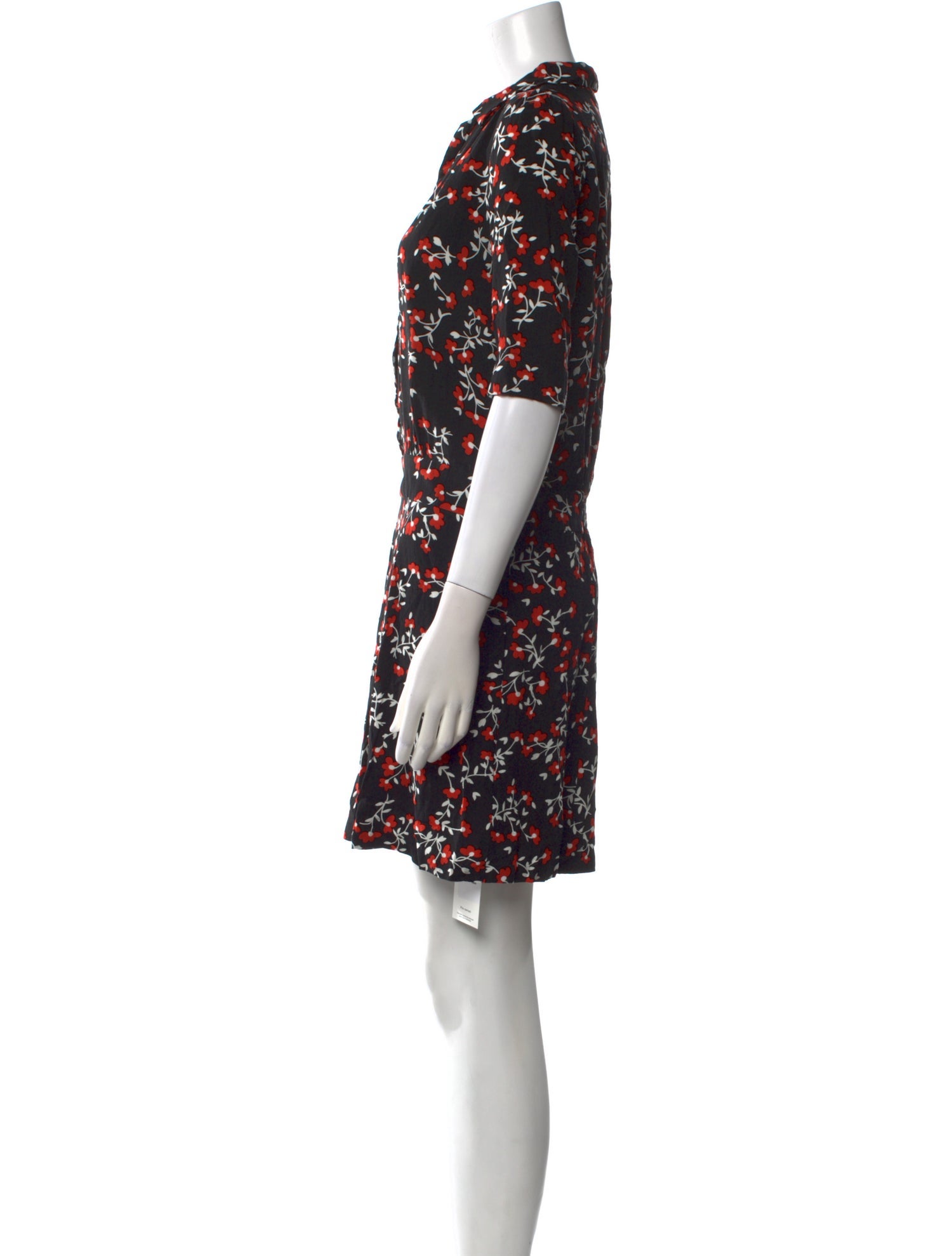 Gerard Darel Floral Print Mini Dress
