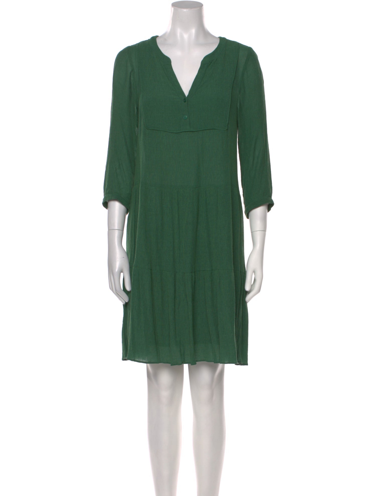 Gerard Darel V-Neck Knee-Length Dress