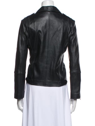 Gerard Darel Leather Biker Jacket