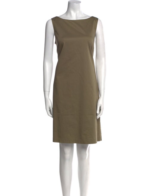 Gerard Darel Bateau Neckline Mini Dress