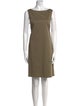 Gerard Darel Bateau Neckline Mini Dress