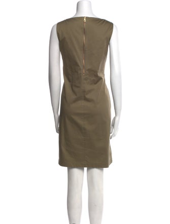 Gerard Darel Bateau Neckline Mini Dress