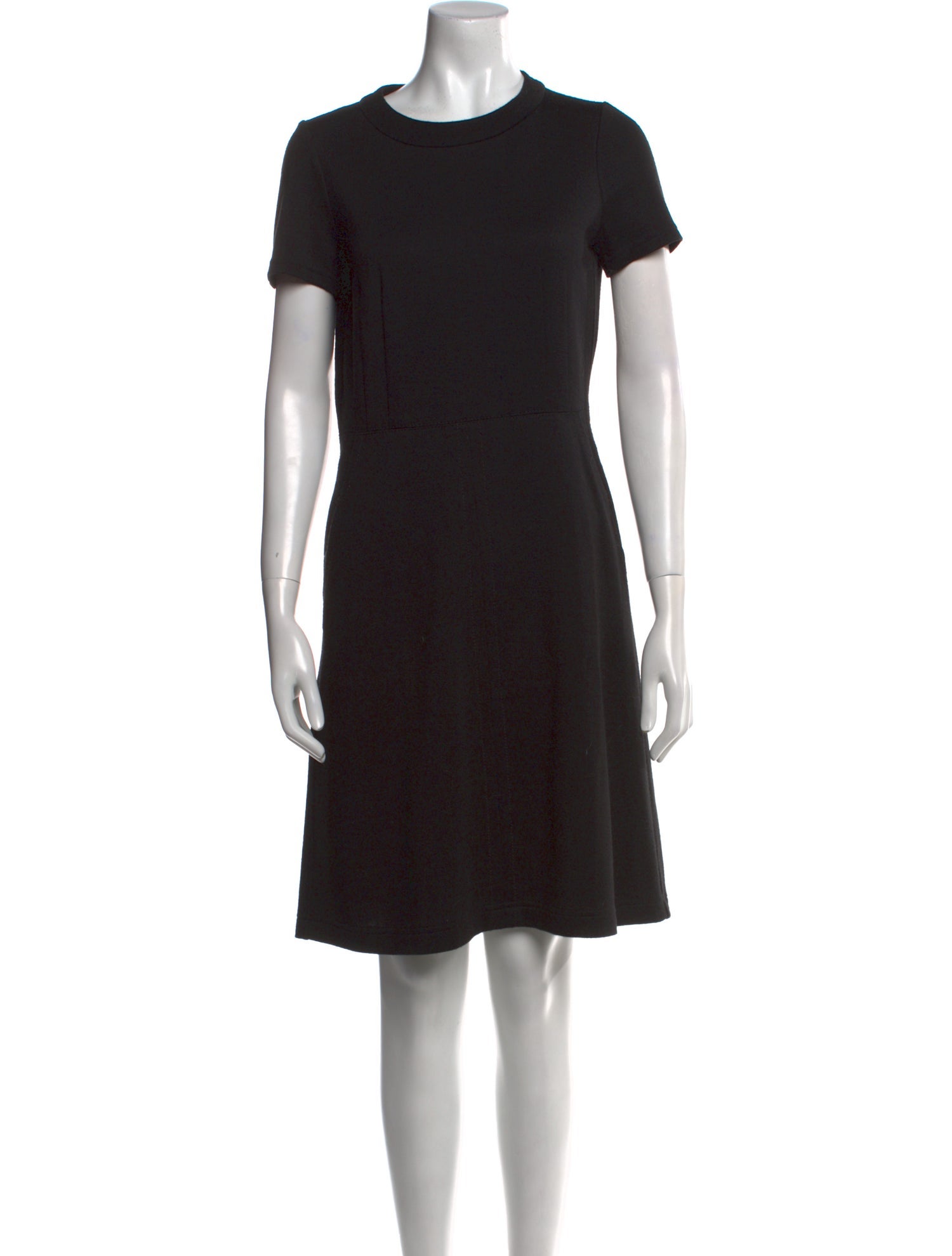 Gerard Darel Crew Neck Knee-Length Dress