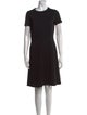 Gerard Darel Crew Neck Knee-Length Dress