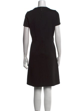 Gerard Darel Crew Neck Knee-Length Dress