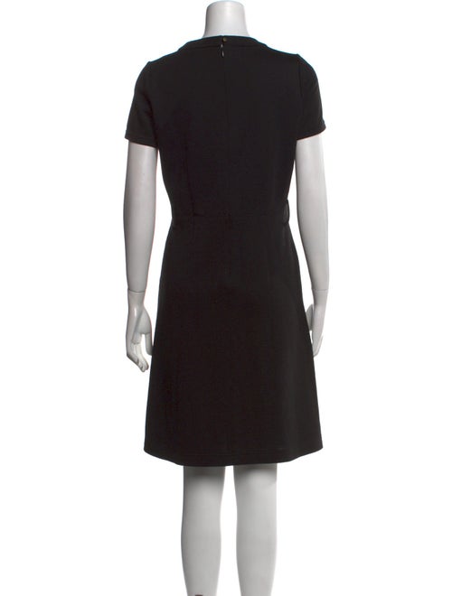 Gerard Darel Crew Neck Knee-Length Dress