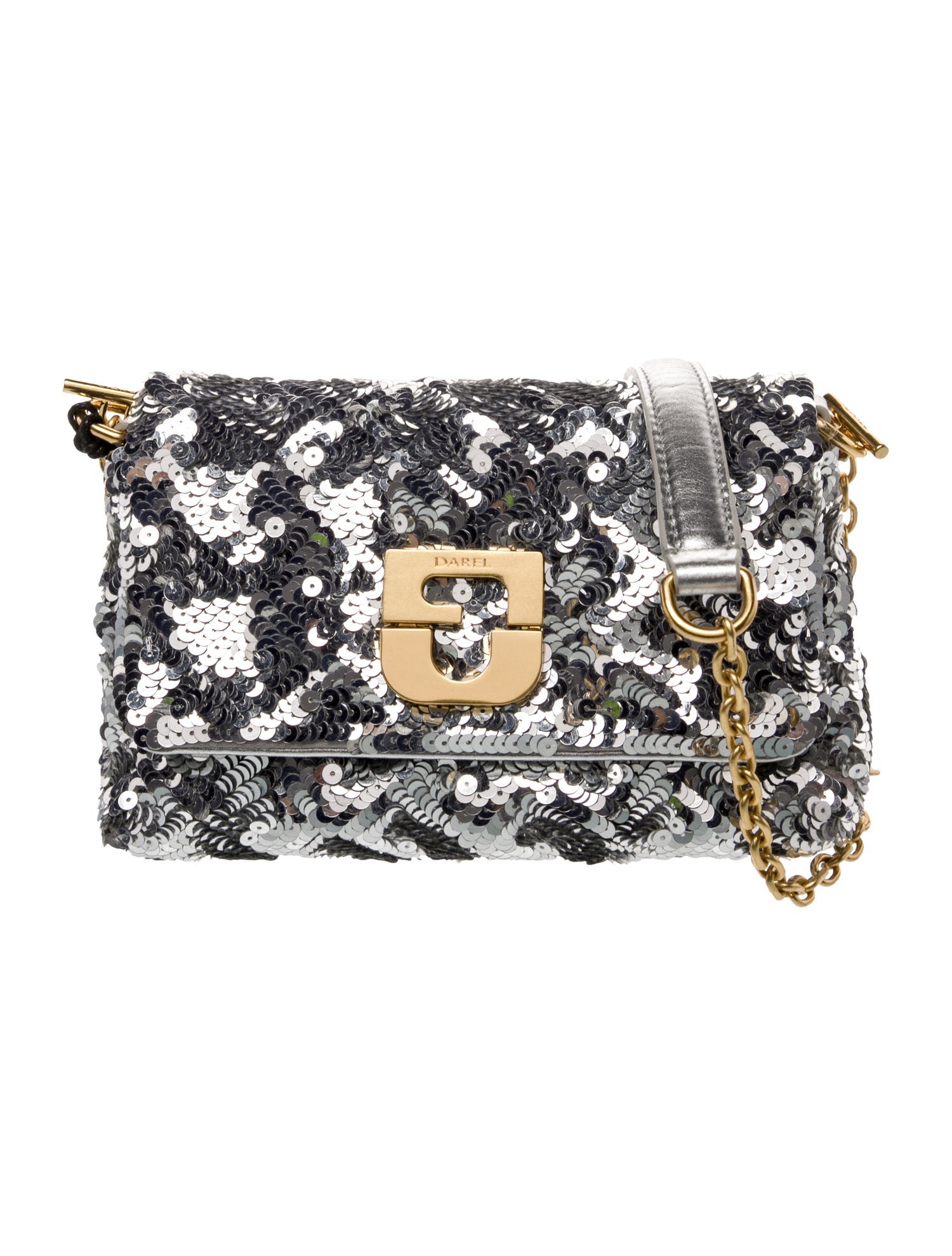 Gerard Darel Sequins Shoulder Bag w/ Tags