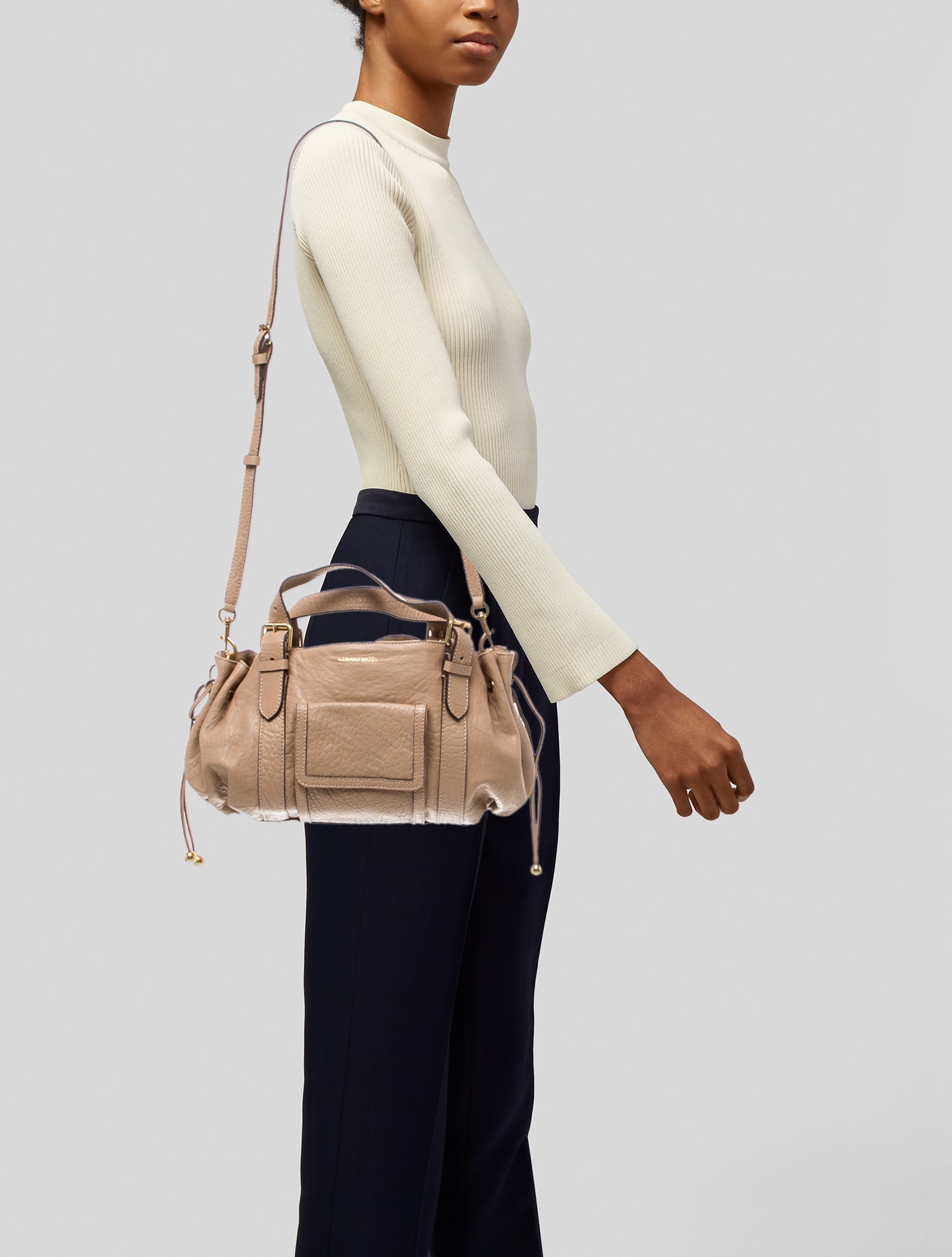 Gerard Darel Leather Top Handle Bag w/ Tags