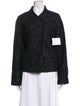 Gerard Darel Wool Tweed Pattern Evening Jacket