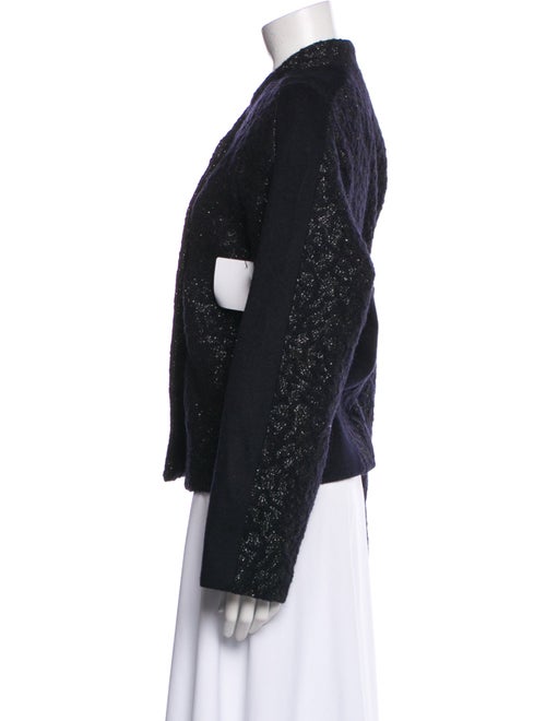 Gerard Darel Wool Tweed Pattern Evening Jacket