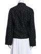 Gerard Darel Wool Tweed Pattern Evening Jacket