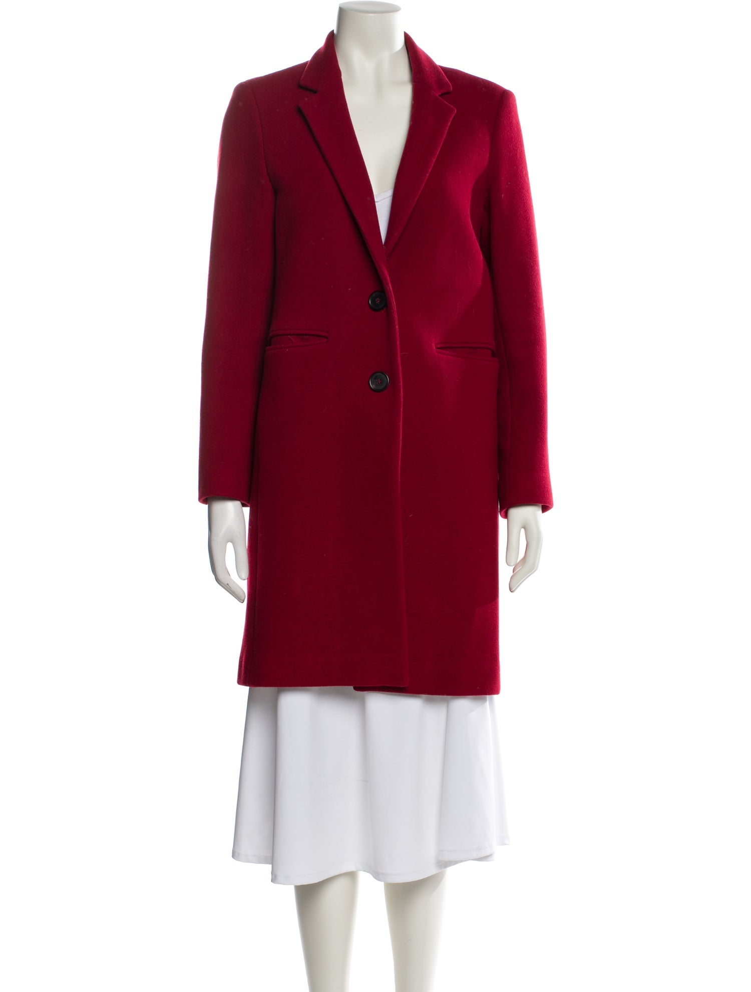 Gerard Darel Virgin Wool Peacoat
