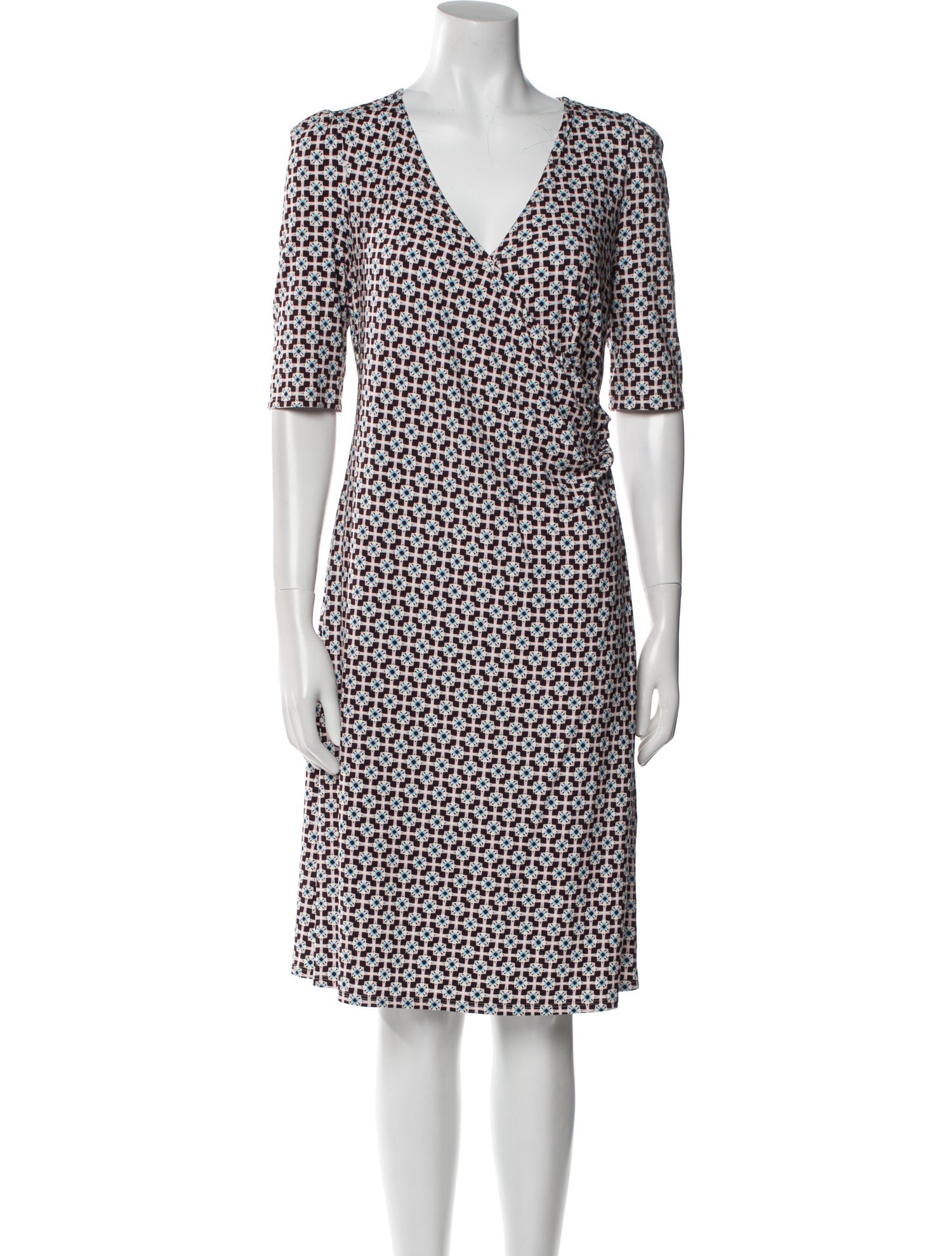 Gerard Darel Printed Knee-Length Dress