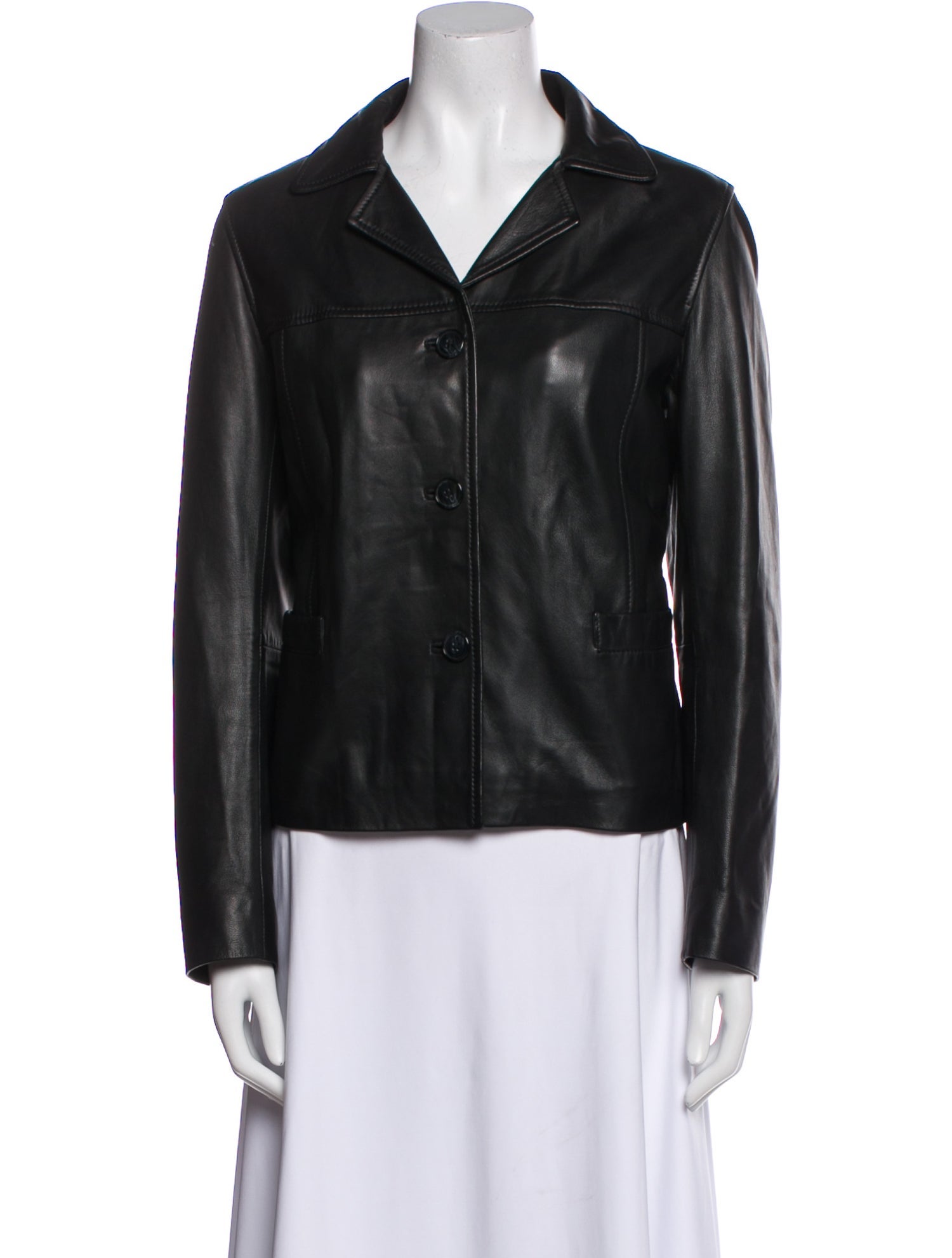 Gerard Darel Leather Biker Jacket