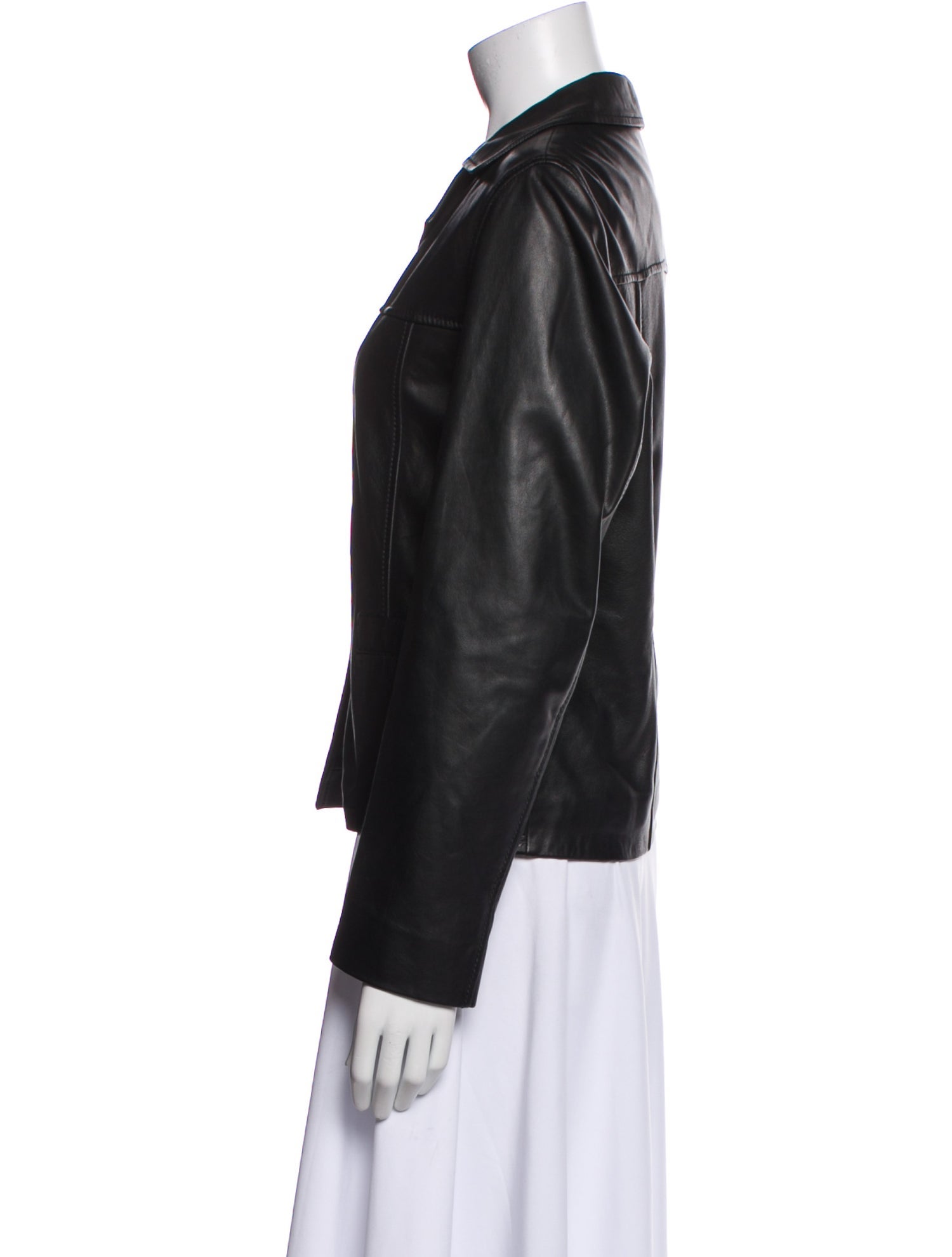 Gerard Darel Leather Biker Jacket