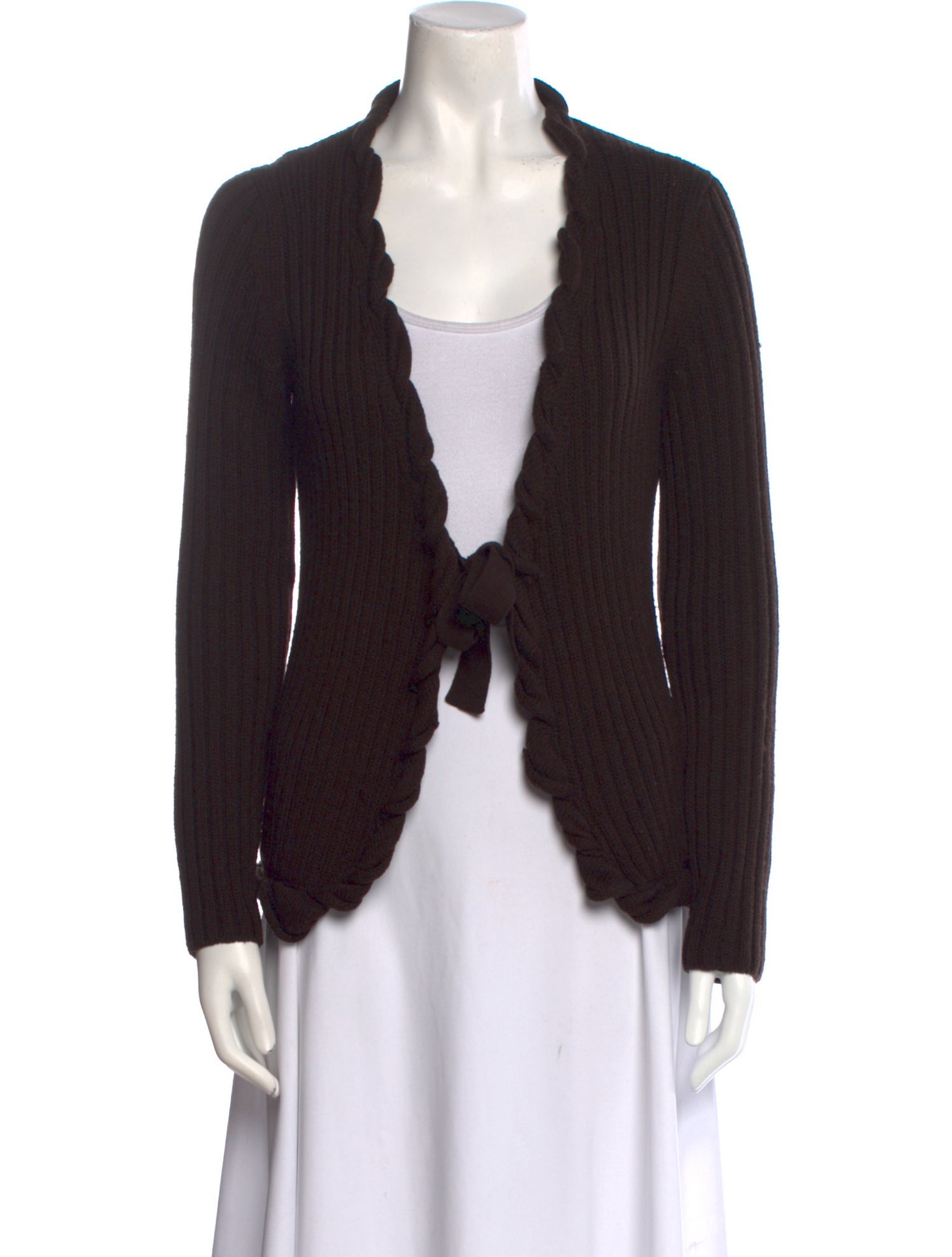 Gerard Darel Merino Wool V-Neck Sweater