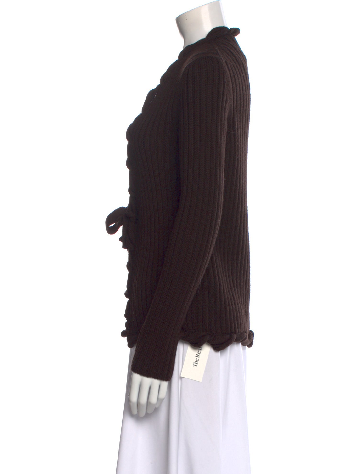 Gerard Darel Merino Wool V-Neck Sweater