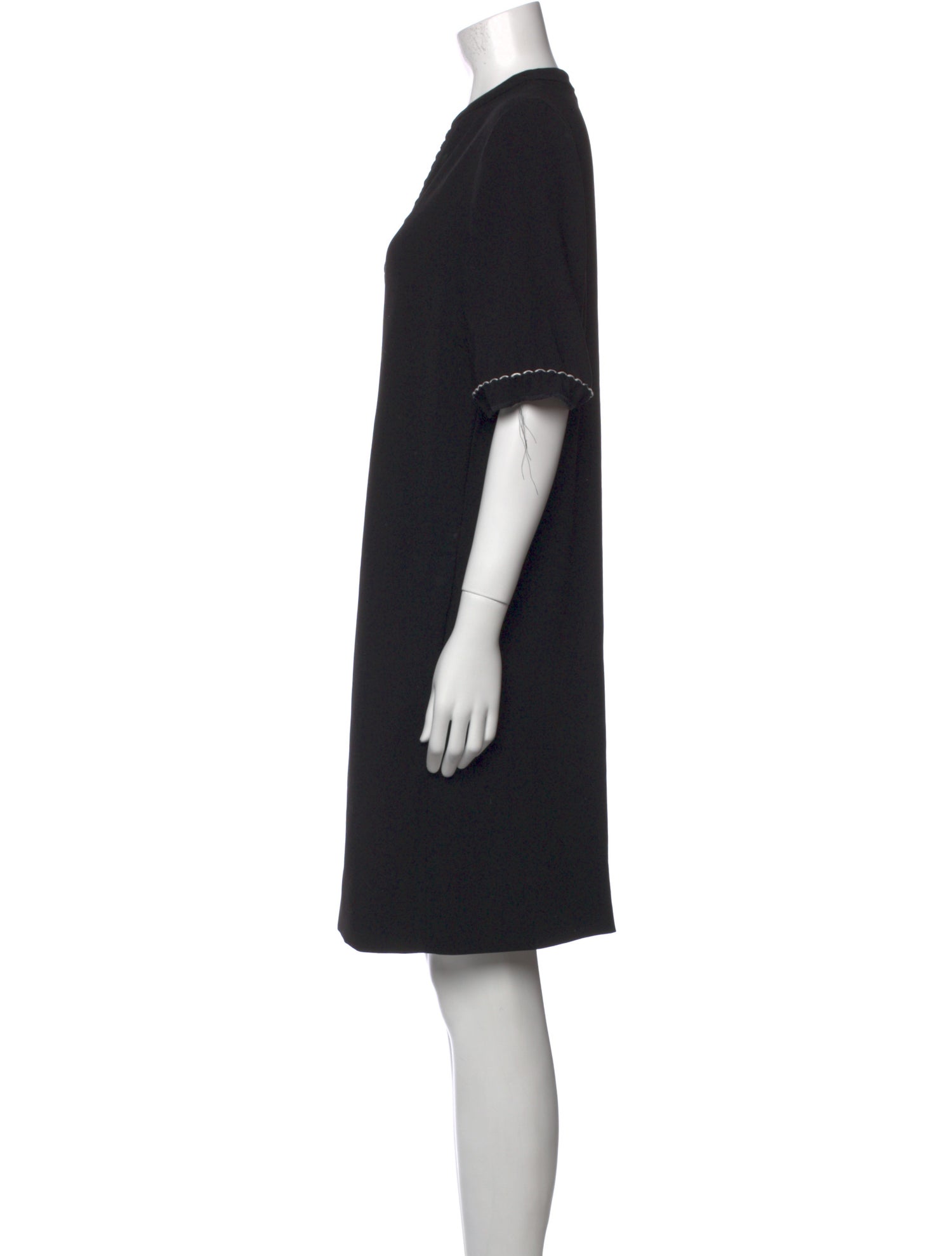 Gerard Darel V-Neck Knee-Length Dress