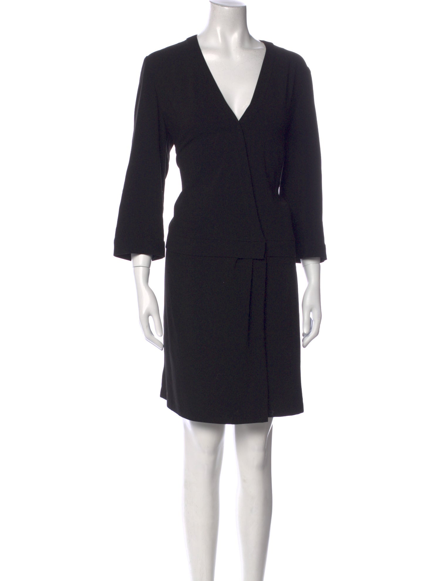 Gerard Darel V-Neck Knee-Length Dress