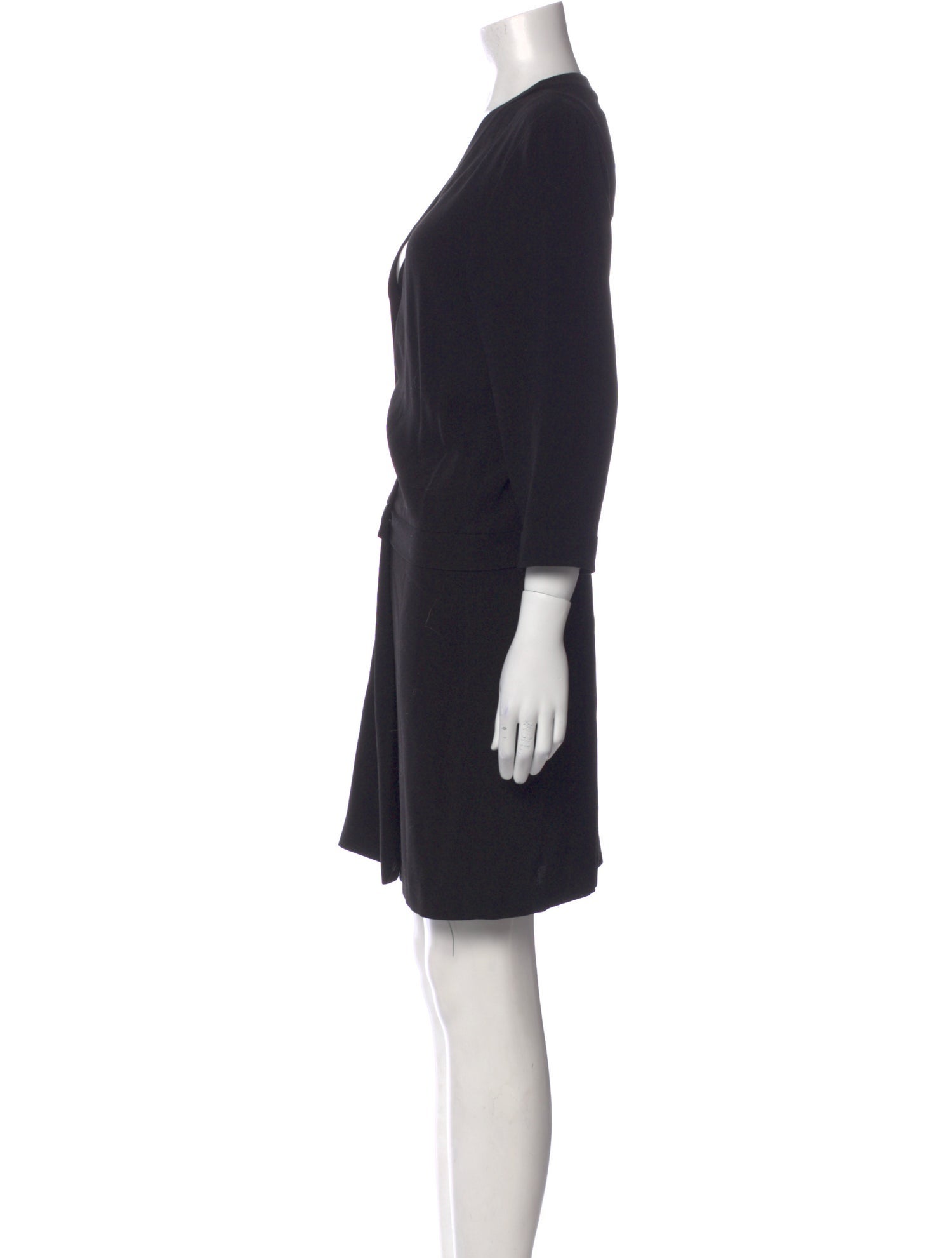 Gerard Darel V-Neck Knee-Length Dress