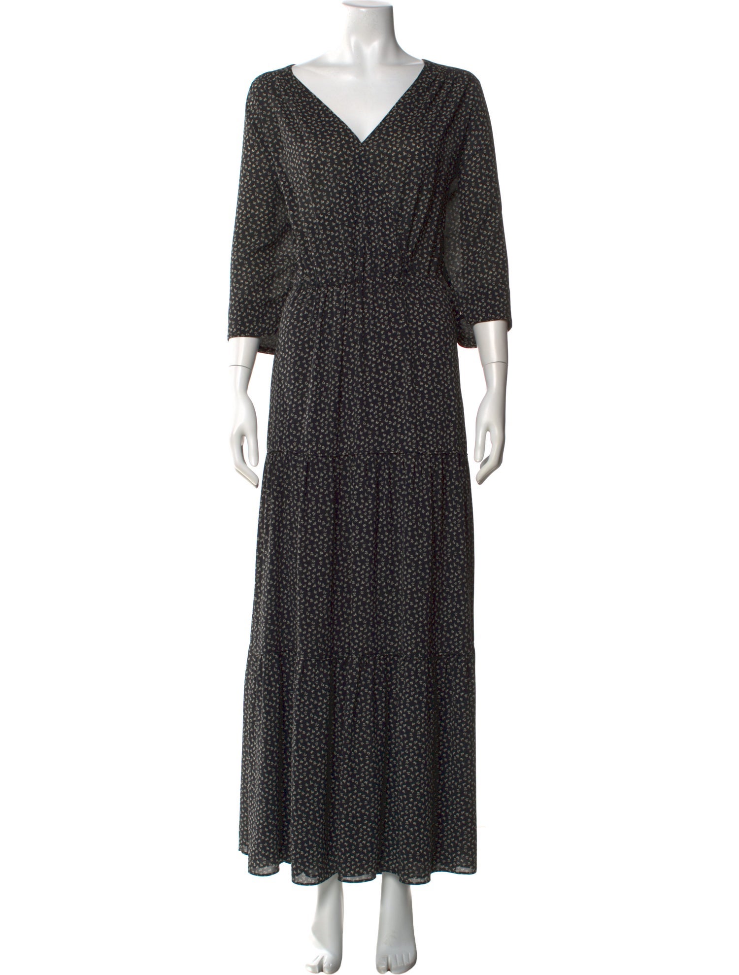 Gerard Darel Printed Long Dress