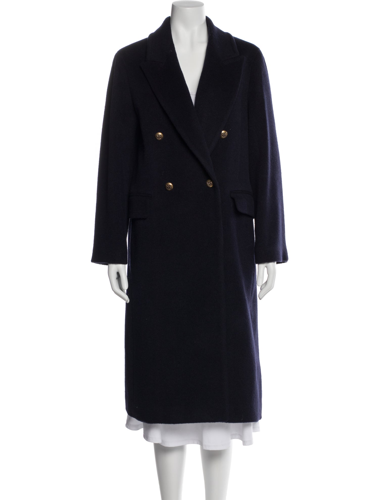 Gerard Darel Virgin Wool Peacoat