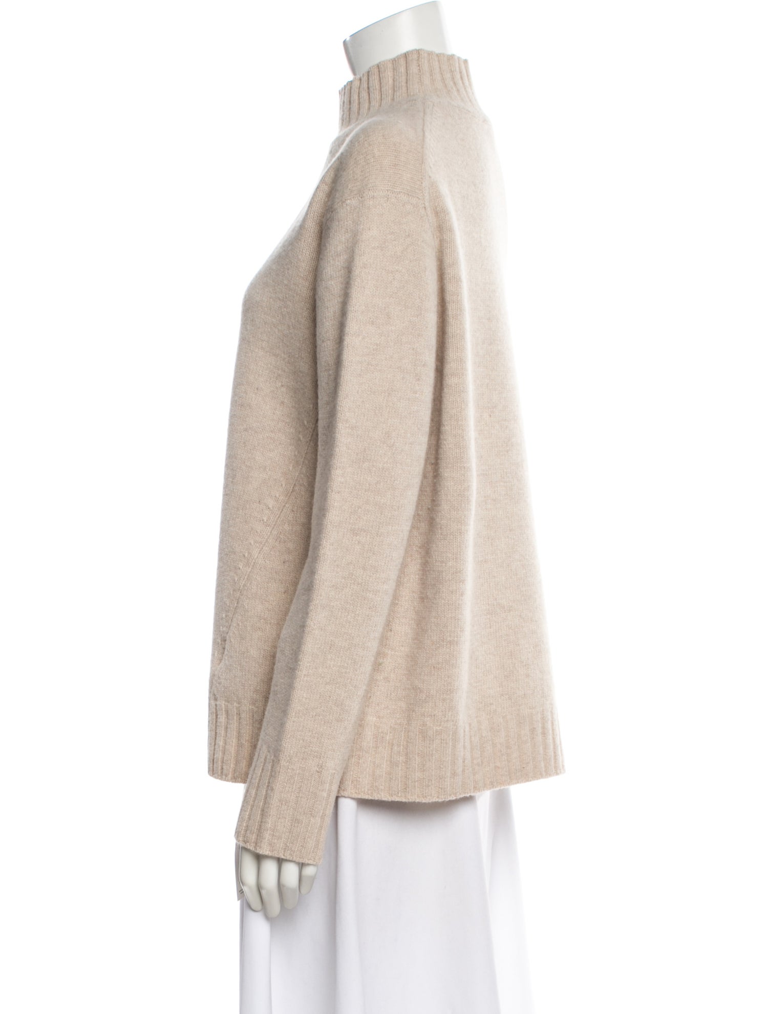 Gerard Darel Wool Mock Neck Sweater