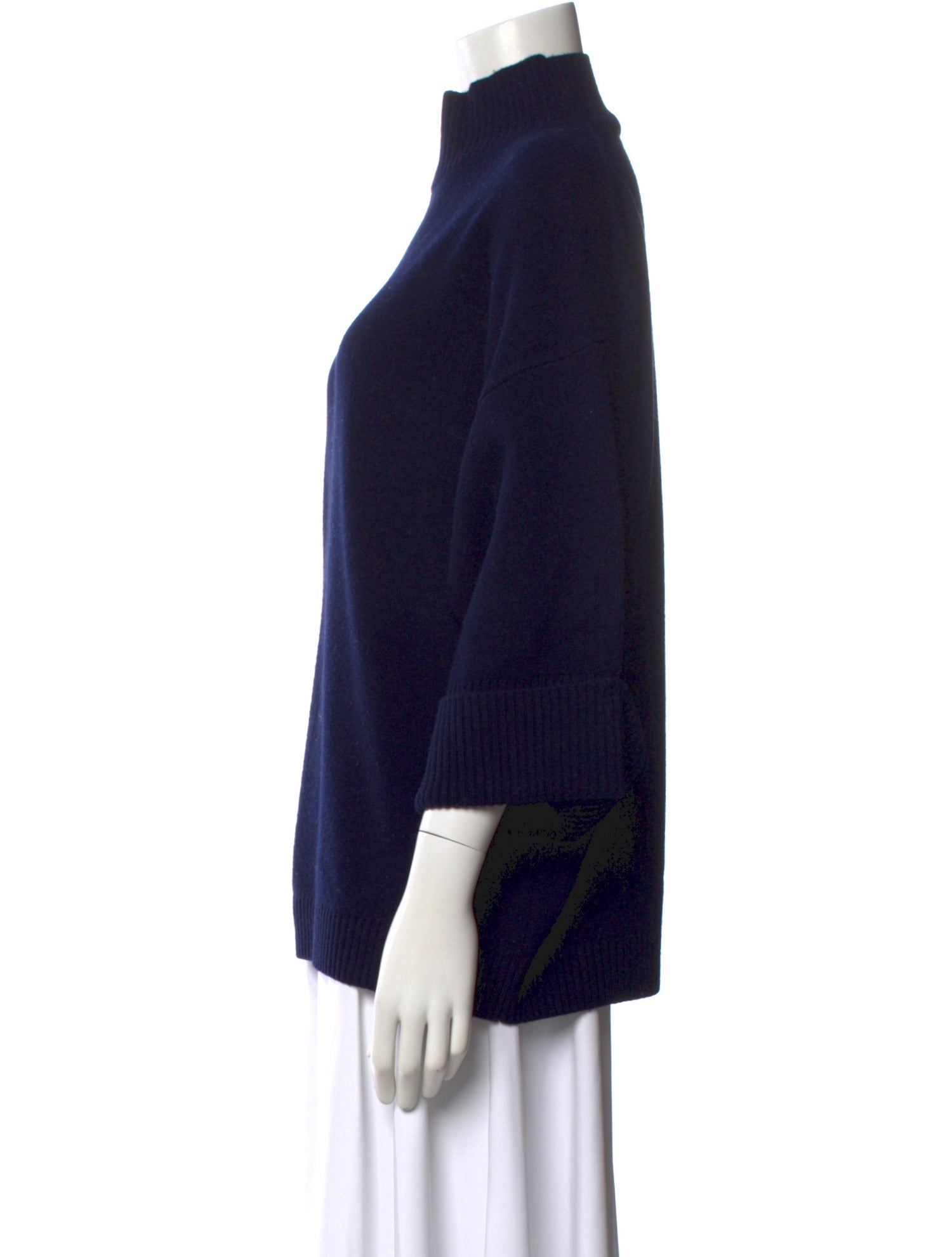 Gerard Darel Merino Wool Mock Neck Sweater