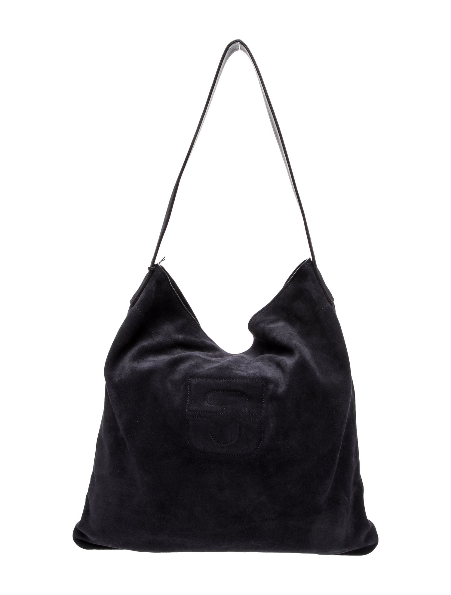 Gerard Darel Suede Shoulder Bag