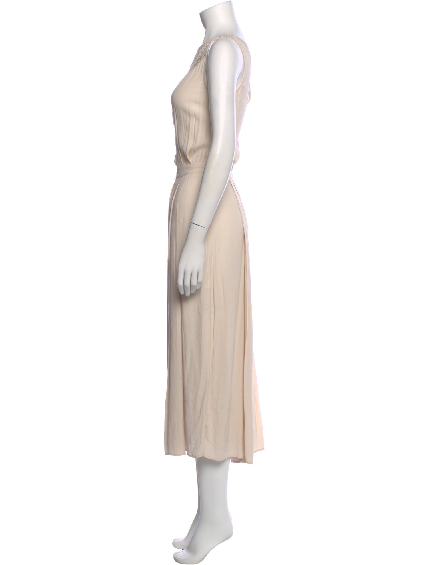 Gerard Darel Bateau Neckline Long Dress