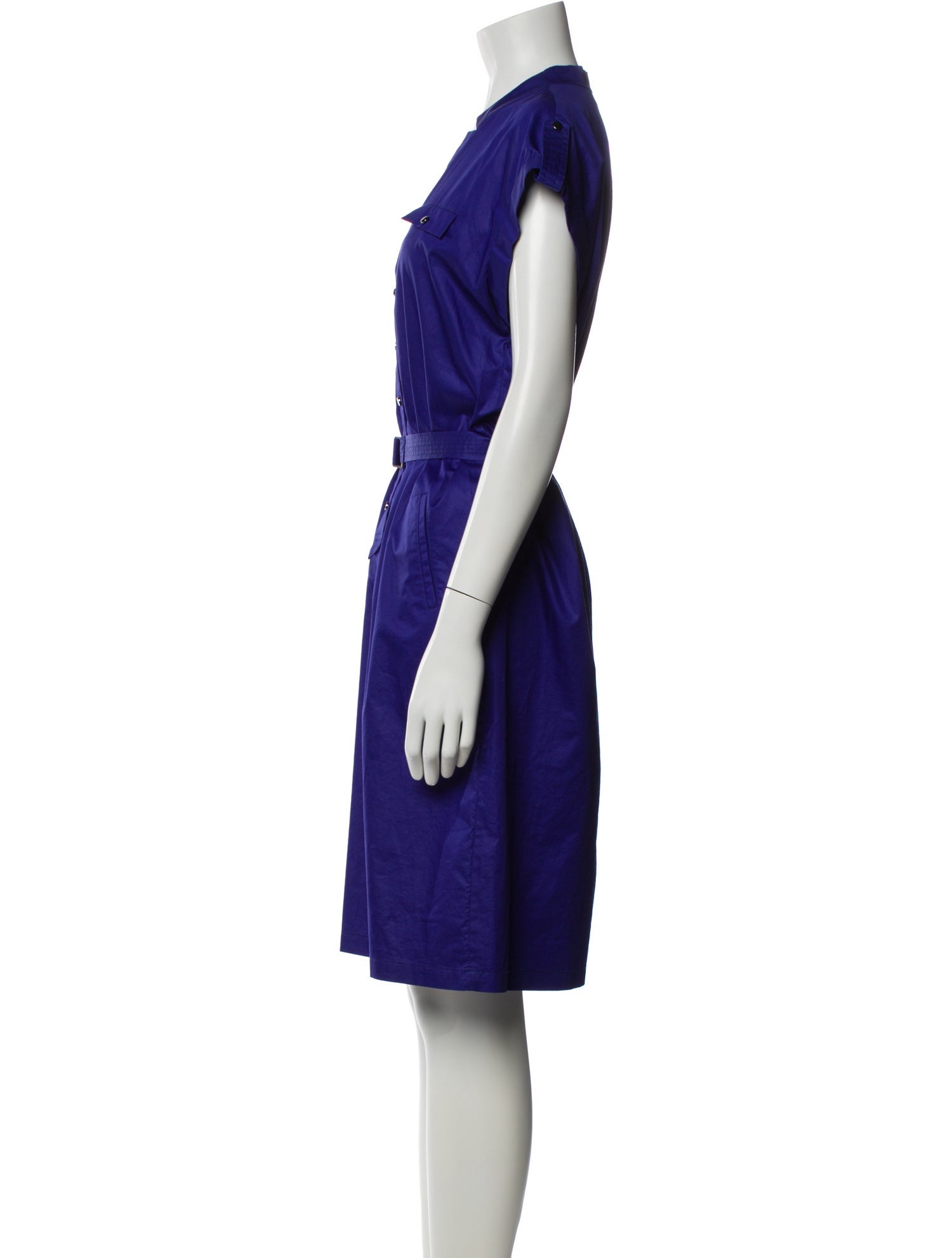 Gerard Darel V-Neck Knee-Length Dress