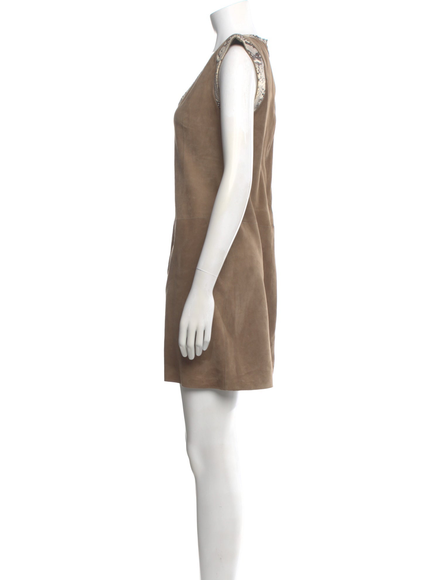 Gerard Darel Leather Mini Dress