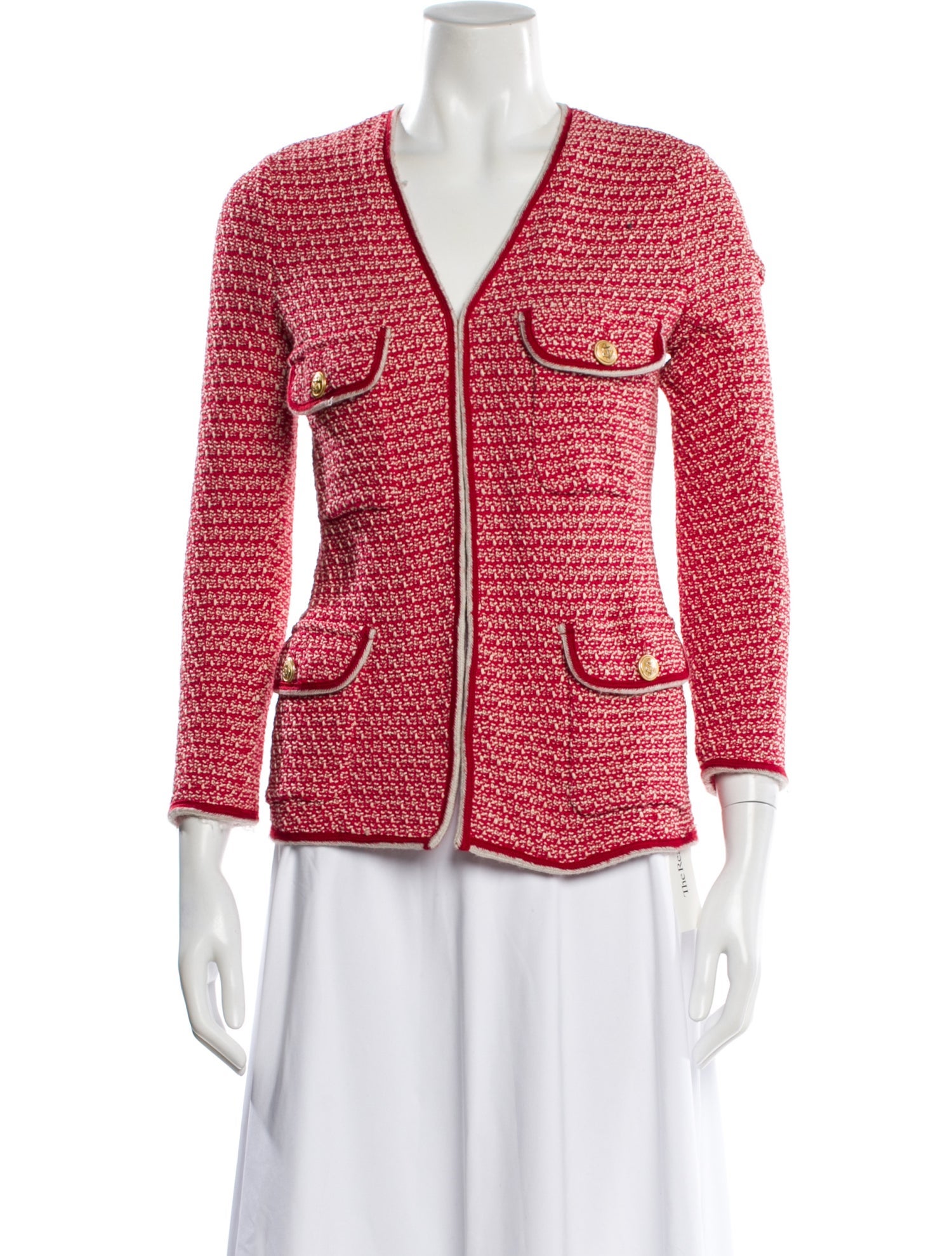 Gerard Darel Tweed Pattern Jacket