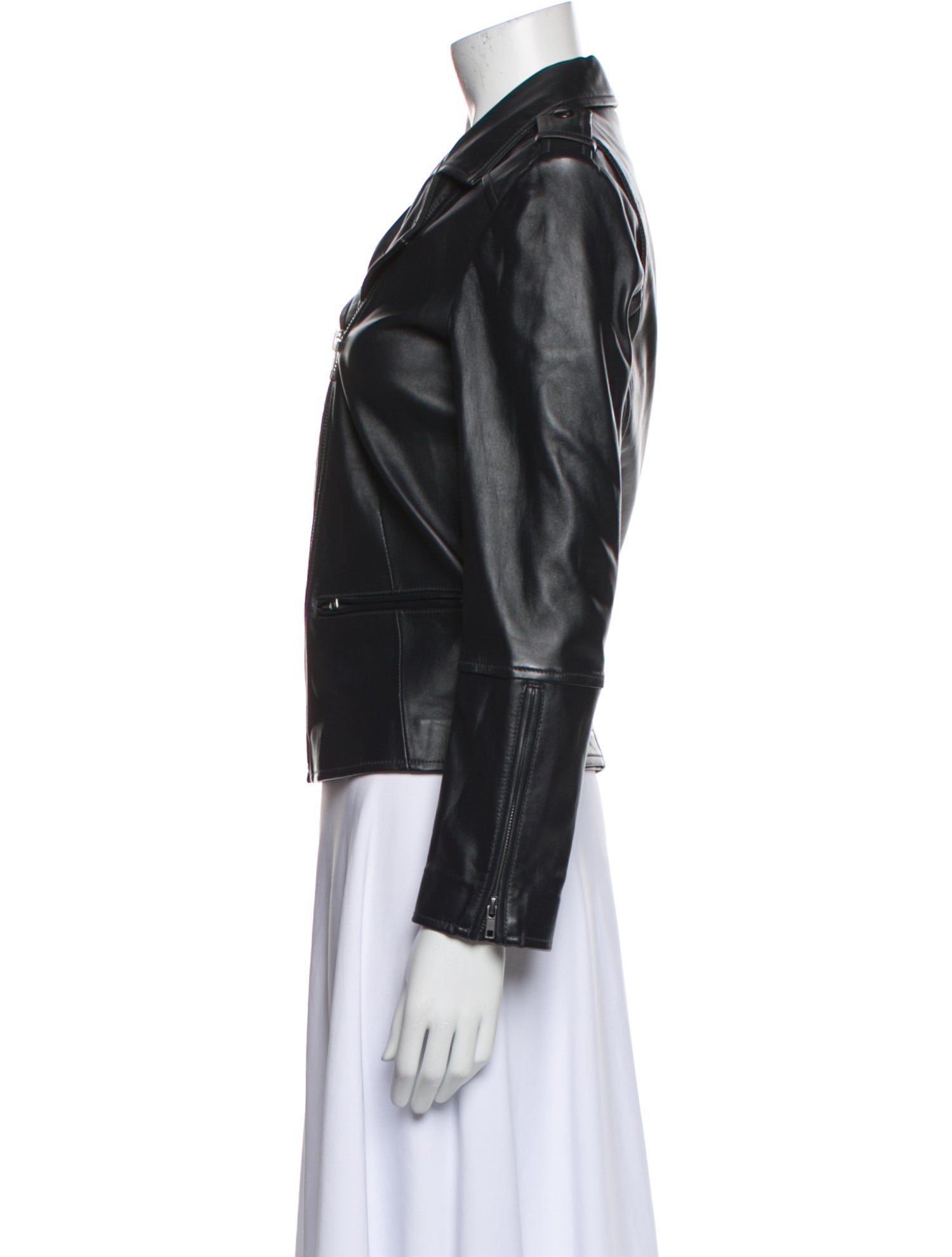 Gerard Darel Leather Biker Jacket