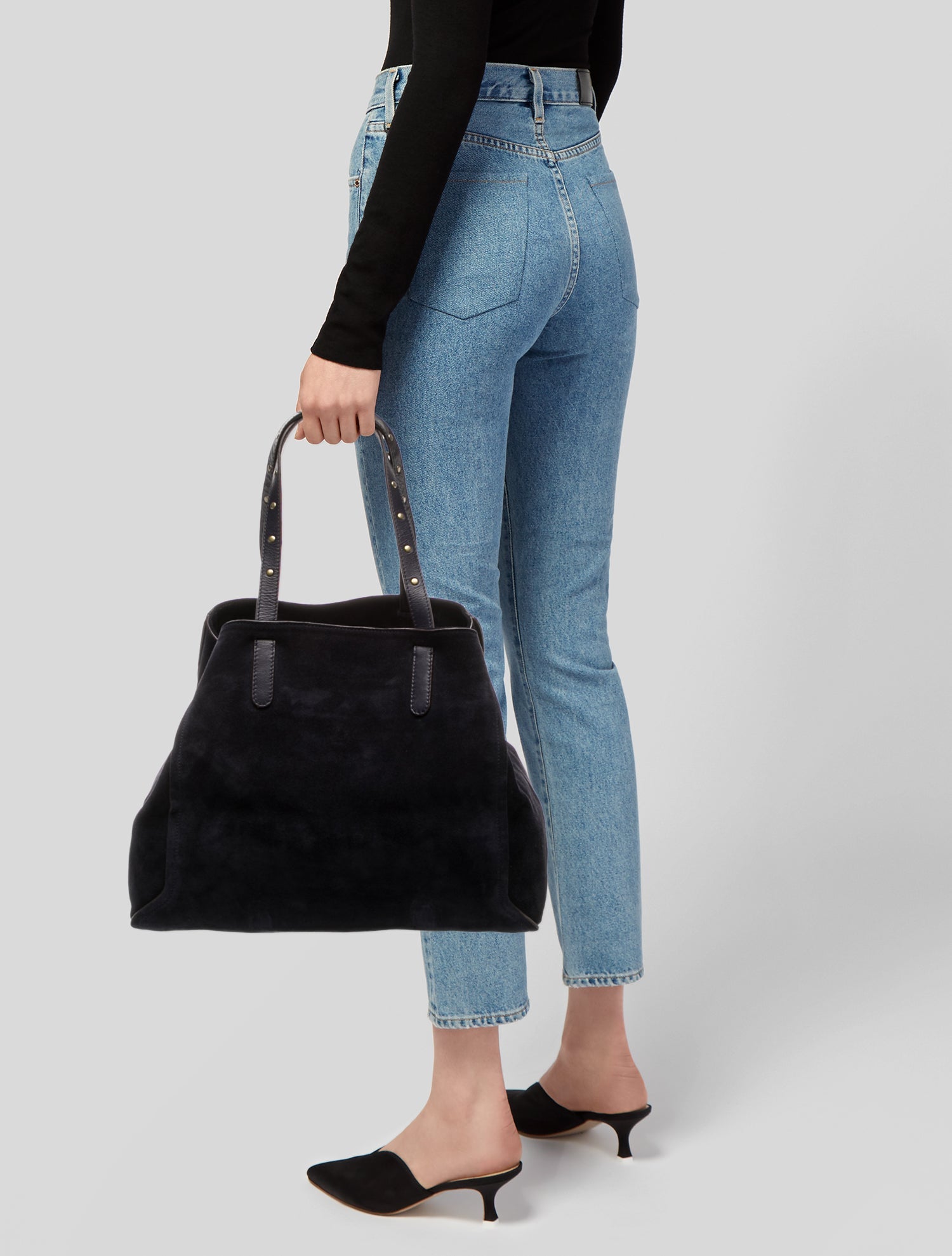 Gerard Darel Suede Tote