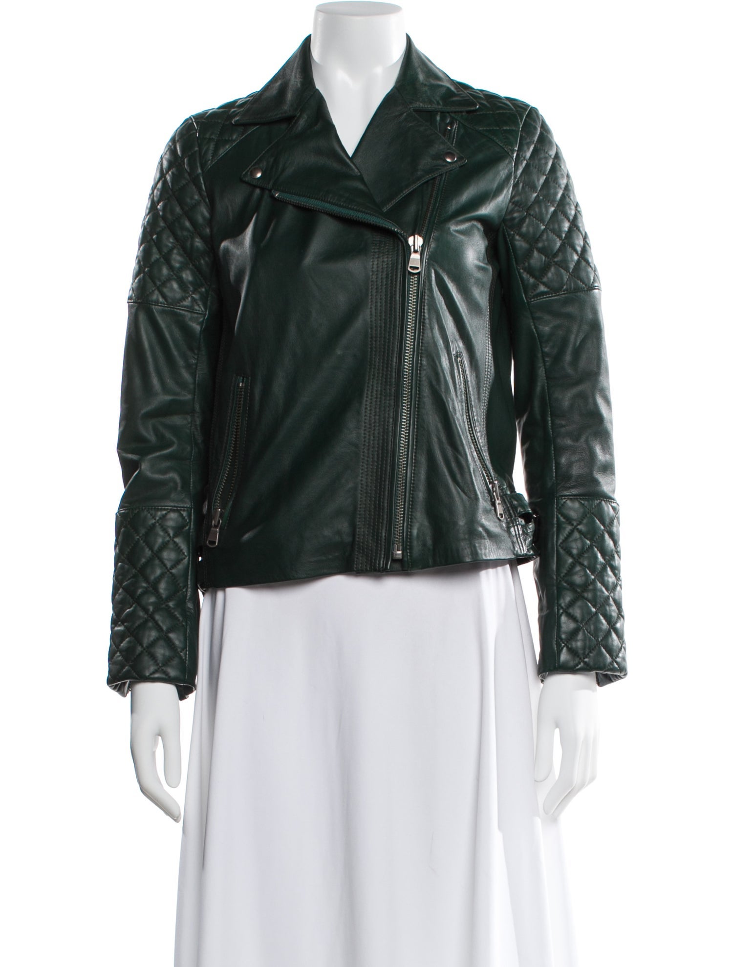 Gerard Darel Shearling Fur Jacket