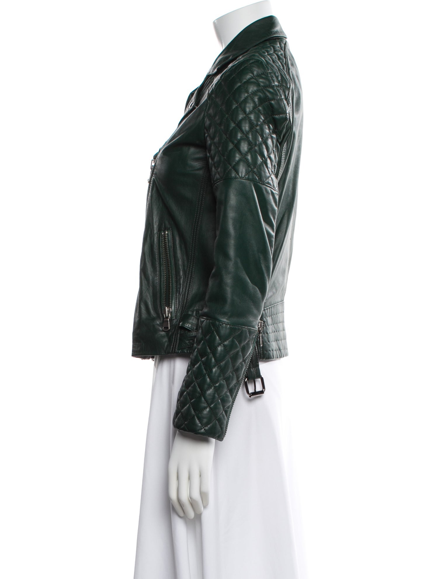 Gerard Darel Shearling Fur Jacket