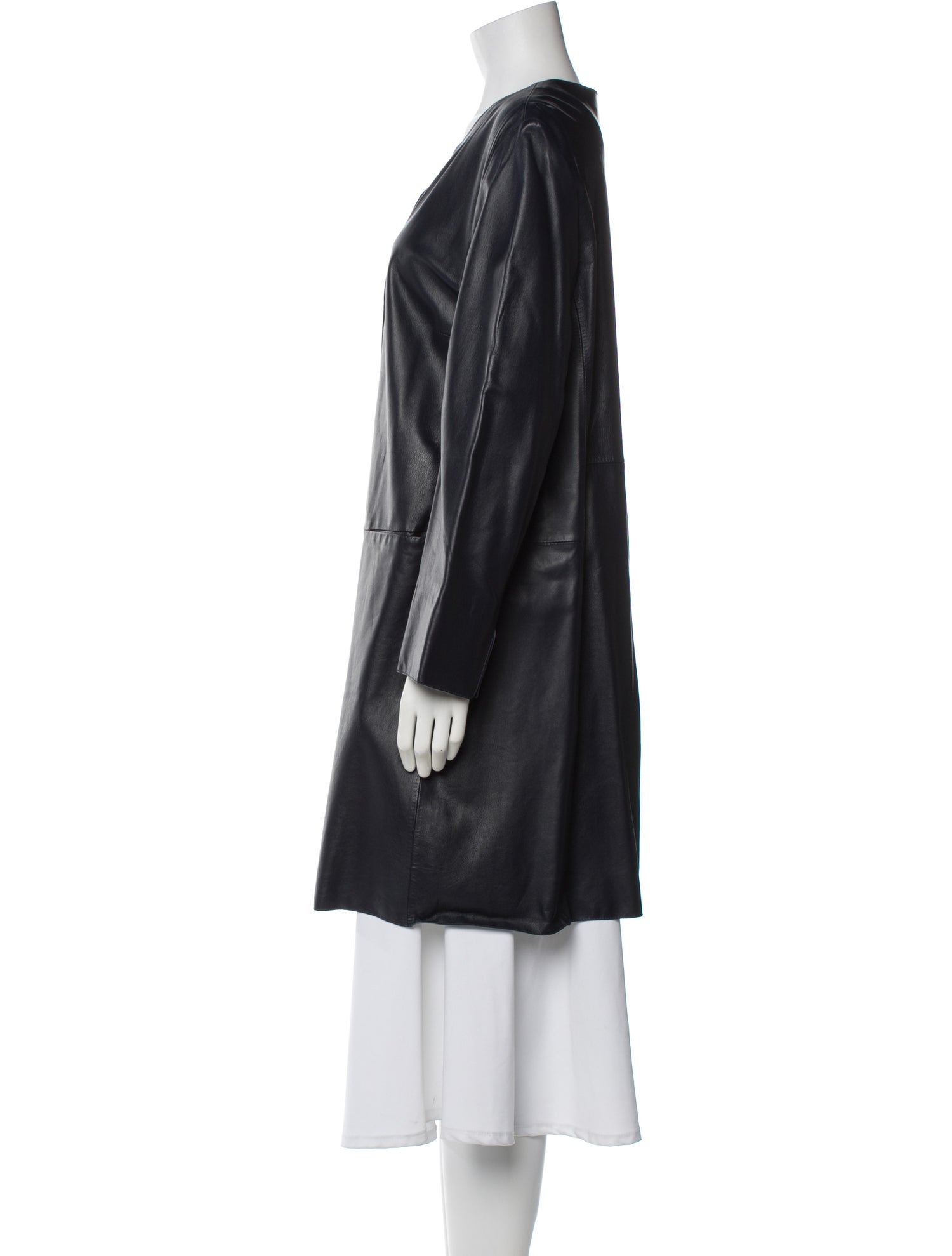 Gerard Darel Leather Trench Coat