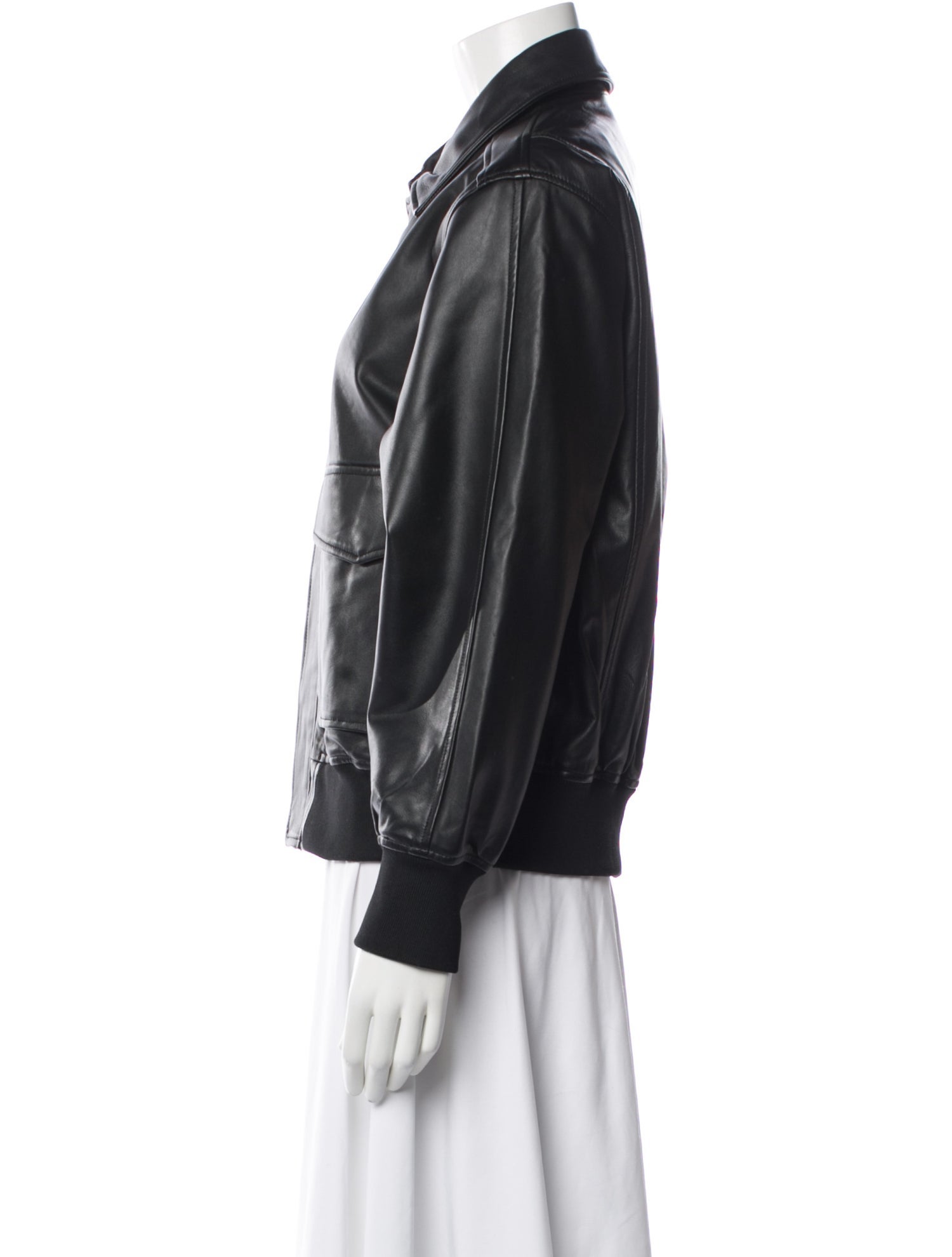 Gerard Darel Lambskin Bomber Jacket