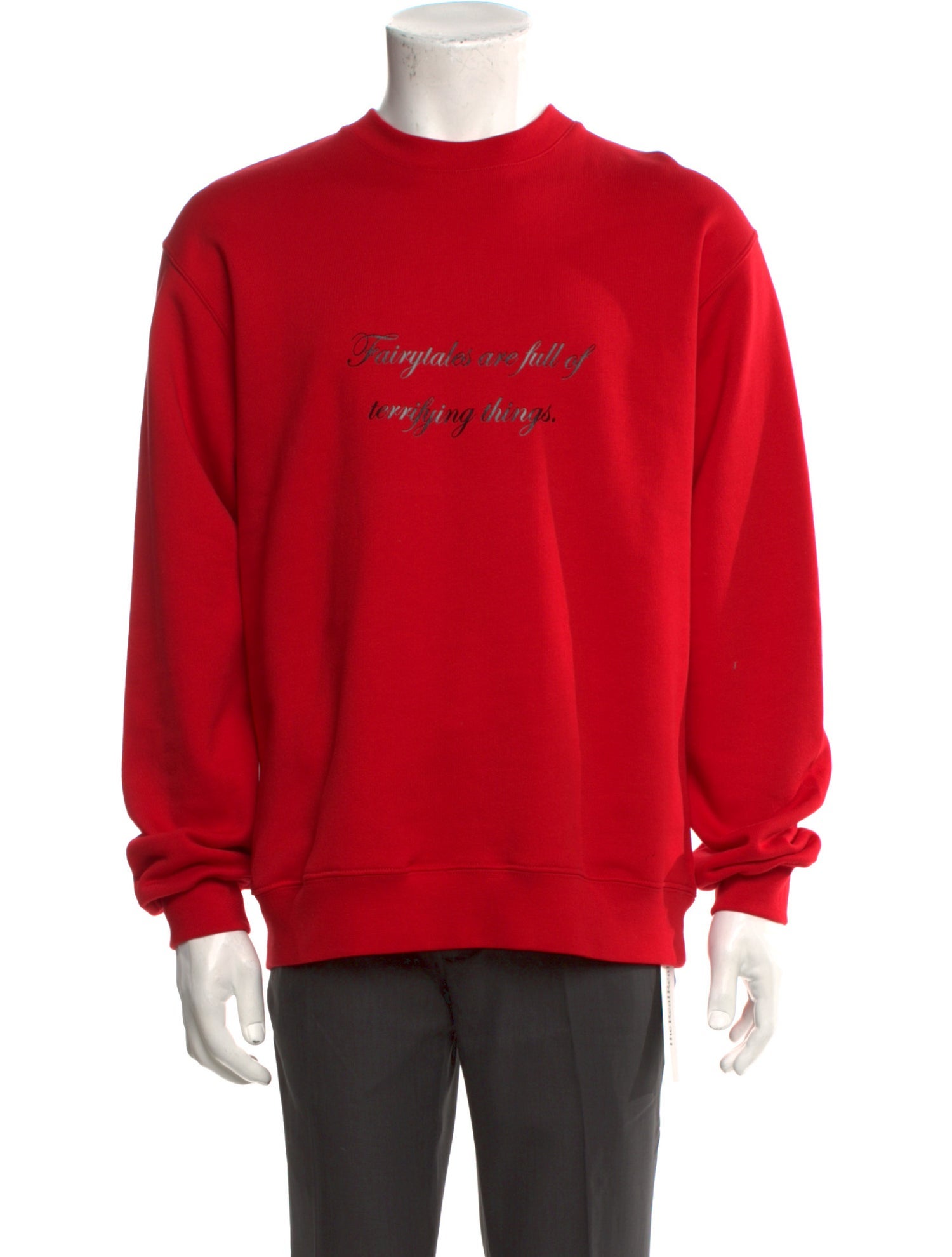 Dario Argento x MSGM Graphic Print Crew Neck Pullover