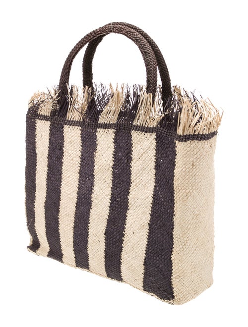 Dans-la-main Raffia Minaudière