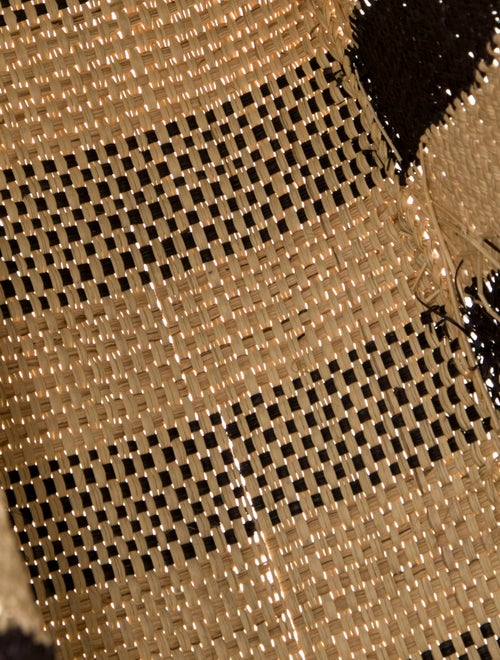 Dans-la-main Raffia Minaudière