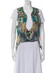 Dassios Paisley Print Vest