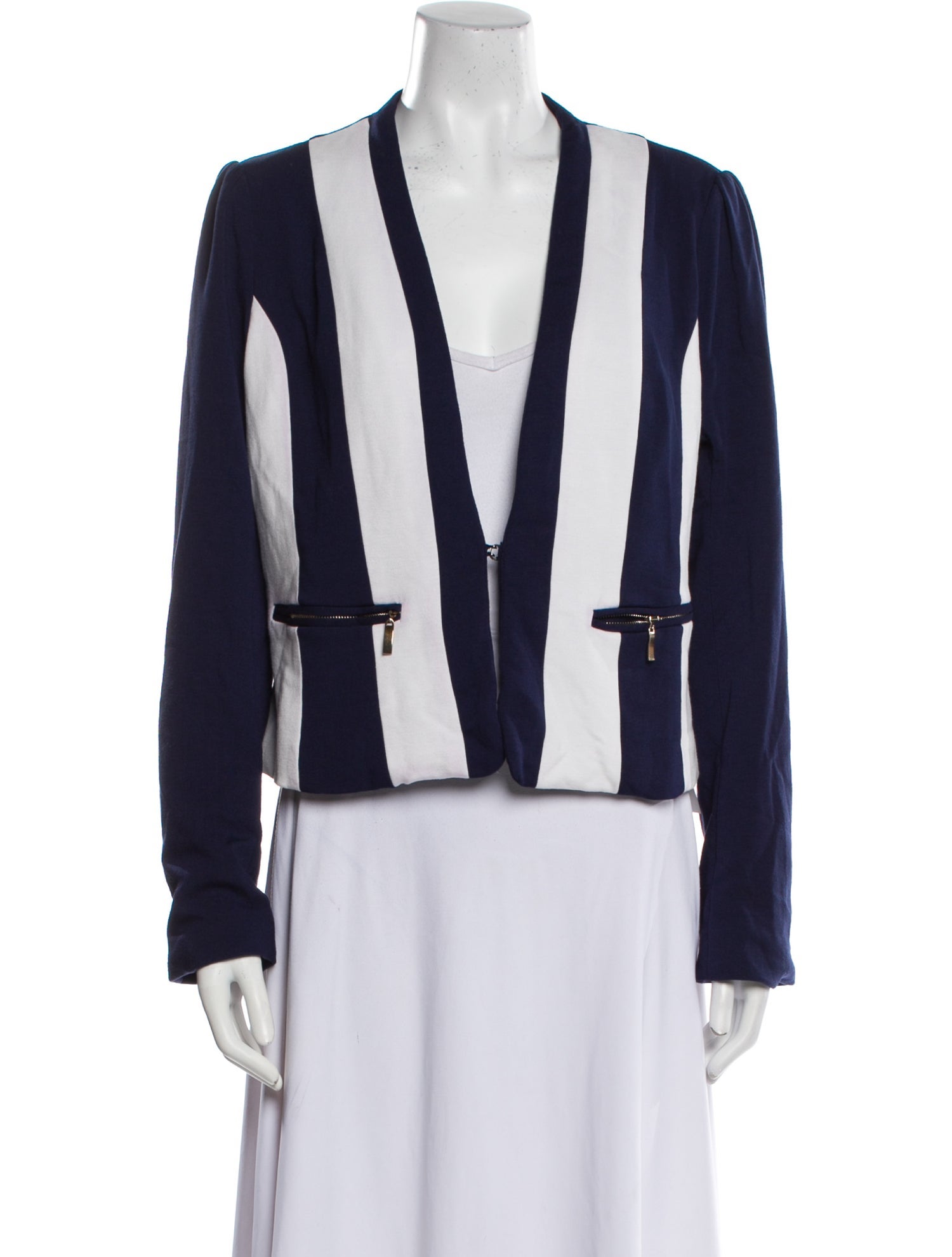 Daisy Striped Evening Jacket