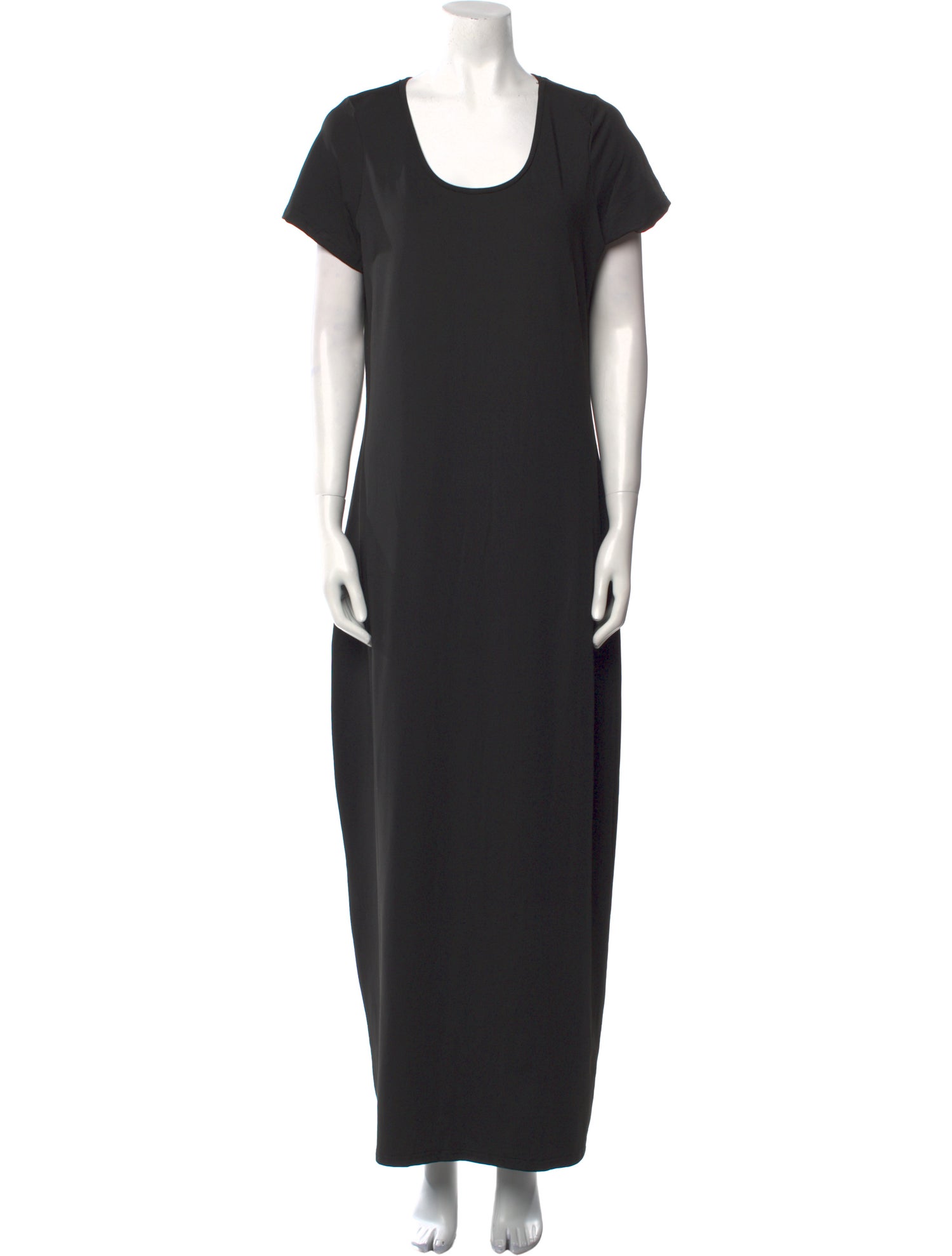 Daisy Scoop Neck Long Dress