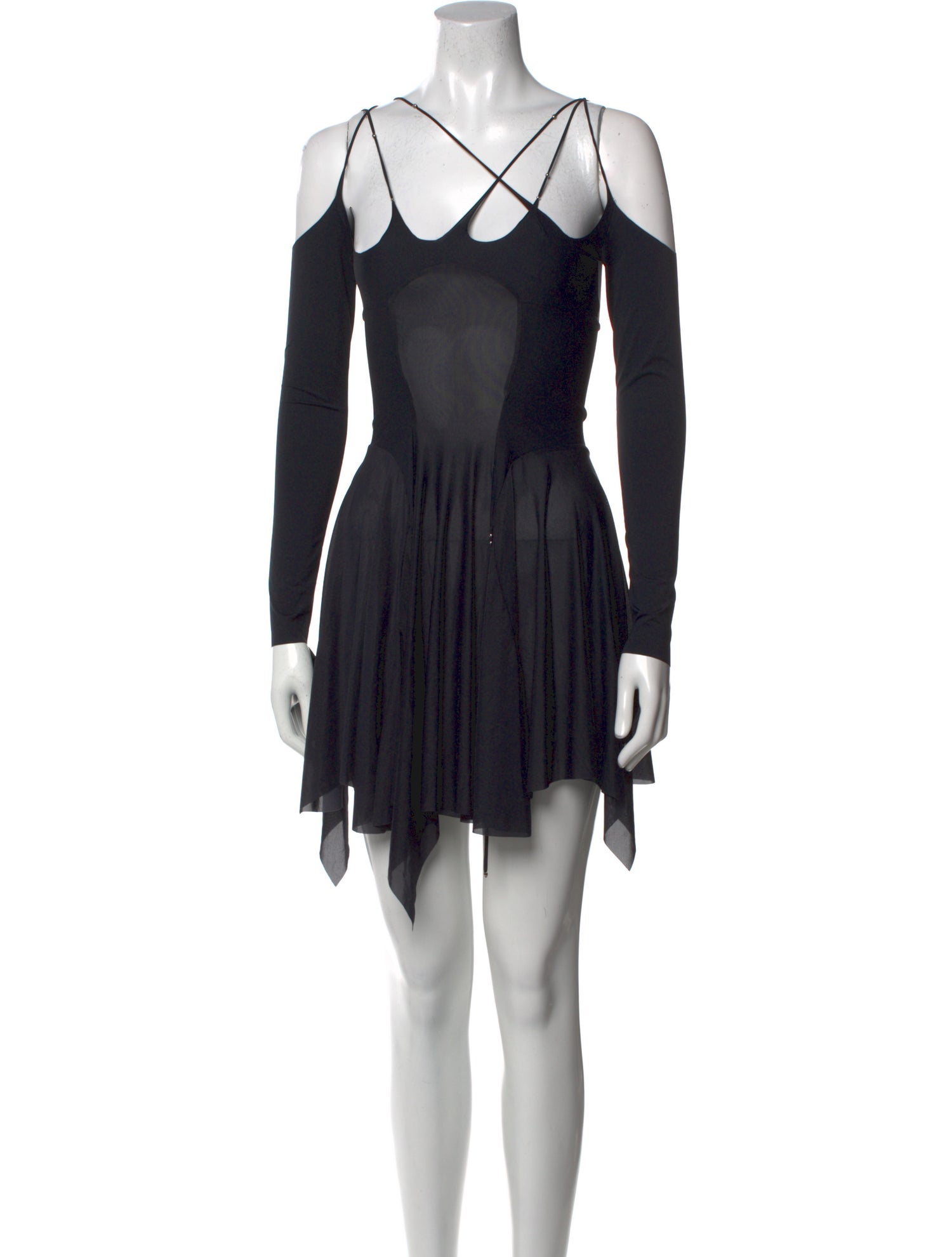 Daisy V-Neck Mini Dress