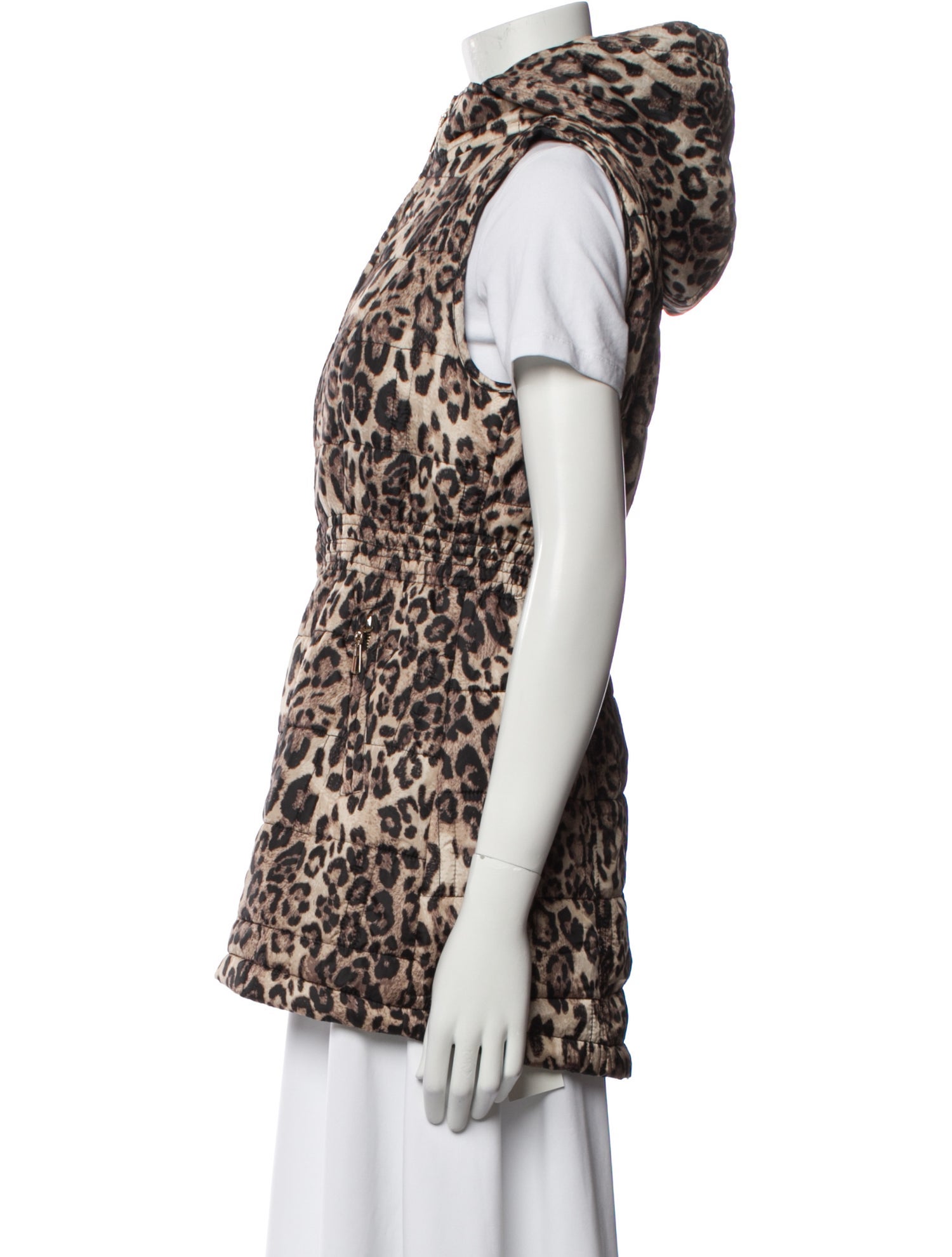 Daisy Animal Print Vest