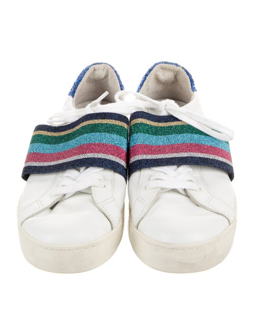 D.A.T.E. Leather Printed Sneakers