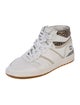 D.A.T.E. Leather Wedge Sneakers