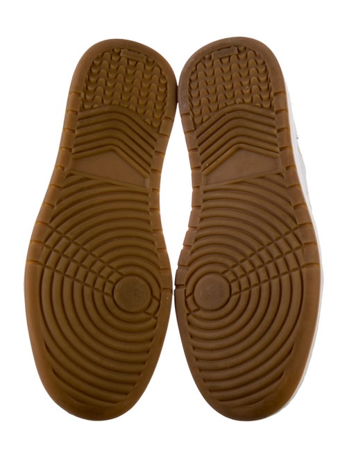 D.A.T.E. Leather Wedge Sneakers